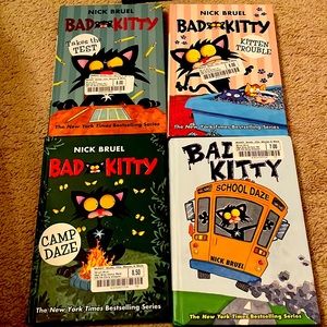 4 Bad Kitty Books